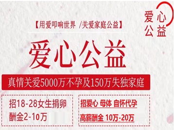 绵阳市捐卵助孕生子 爱心志愿者招募